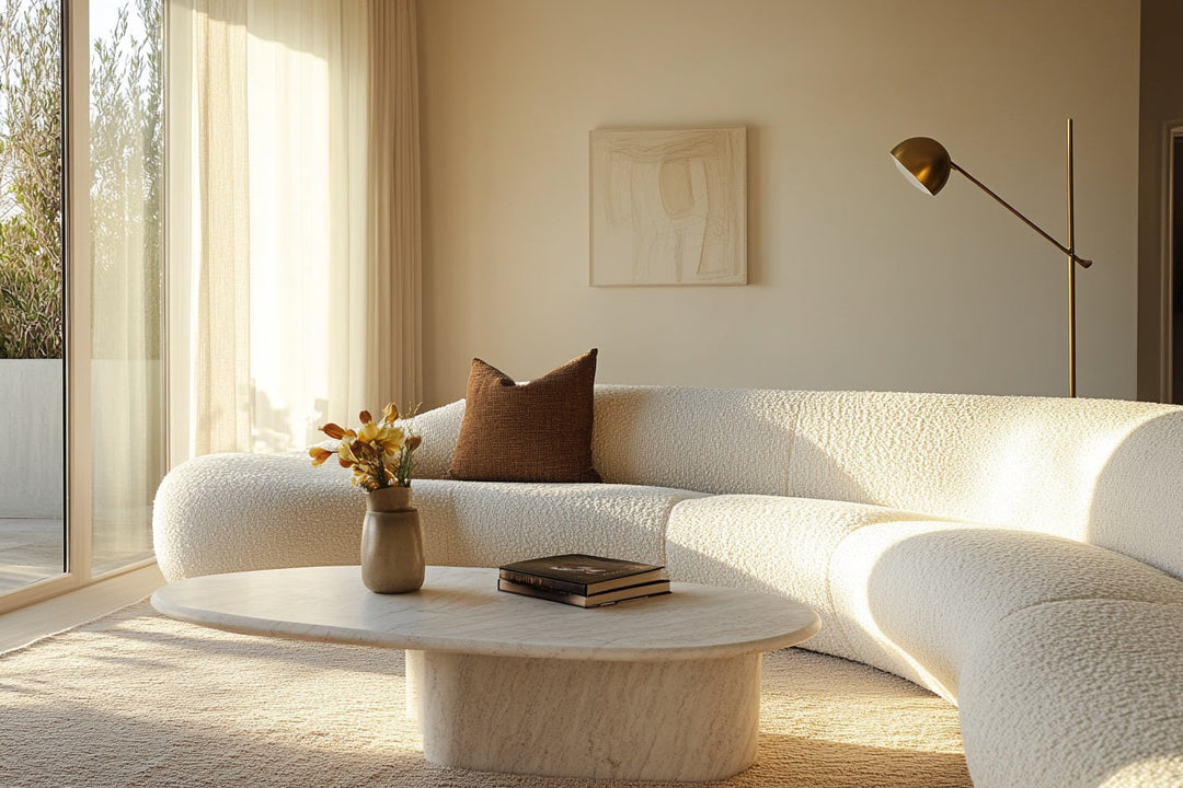 Boucle, Marble & Brass: Luxury Interior Trends 2026