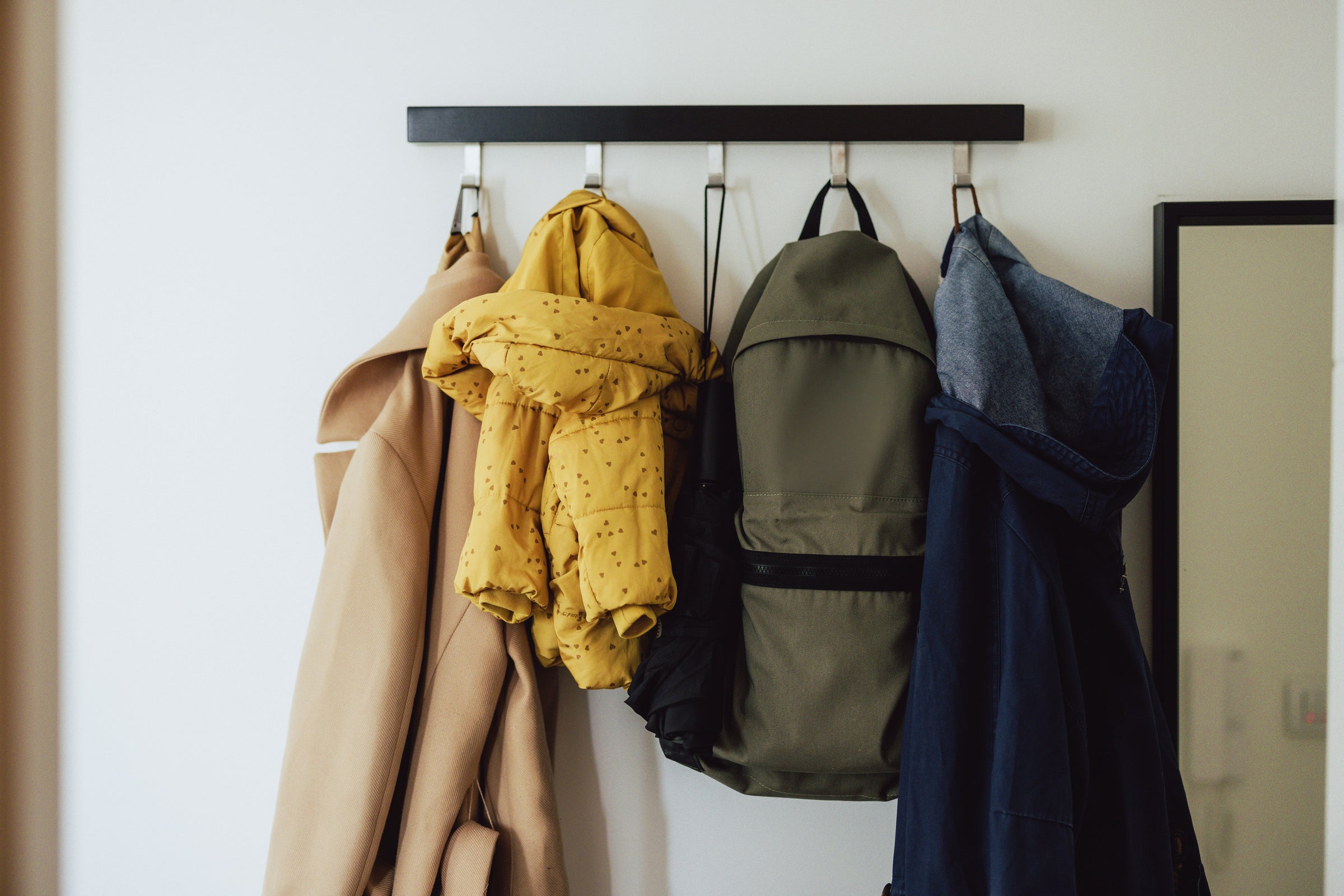 Hooks, Hangers & Wall Racks