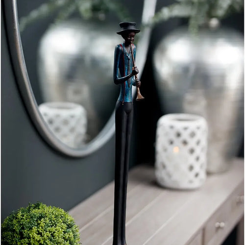 Standing Jazz Band Trumpeter