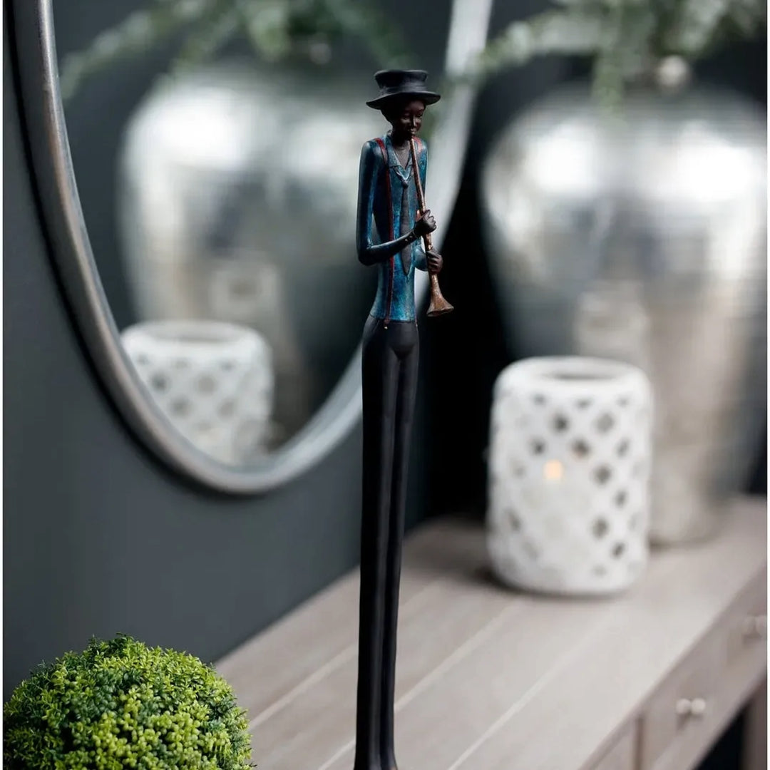 Standing Jazz Band Trumpeter