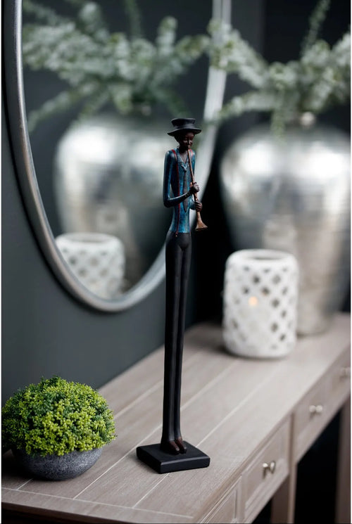 Standing Jazz Band Trumpeter