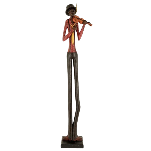 Standing Jazz Band Violinist