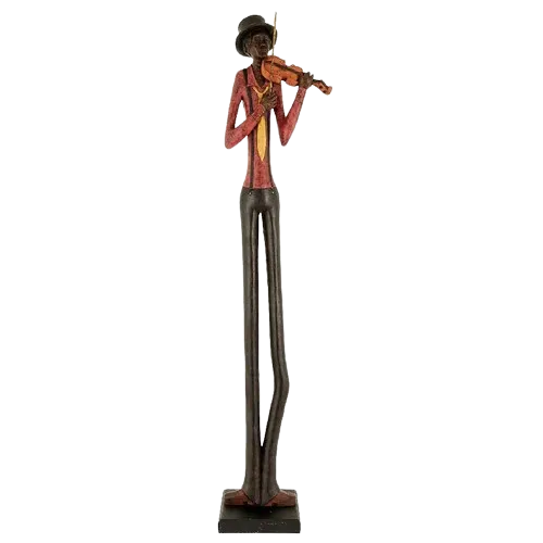 Standing Jazz Band Violinist