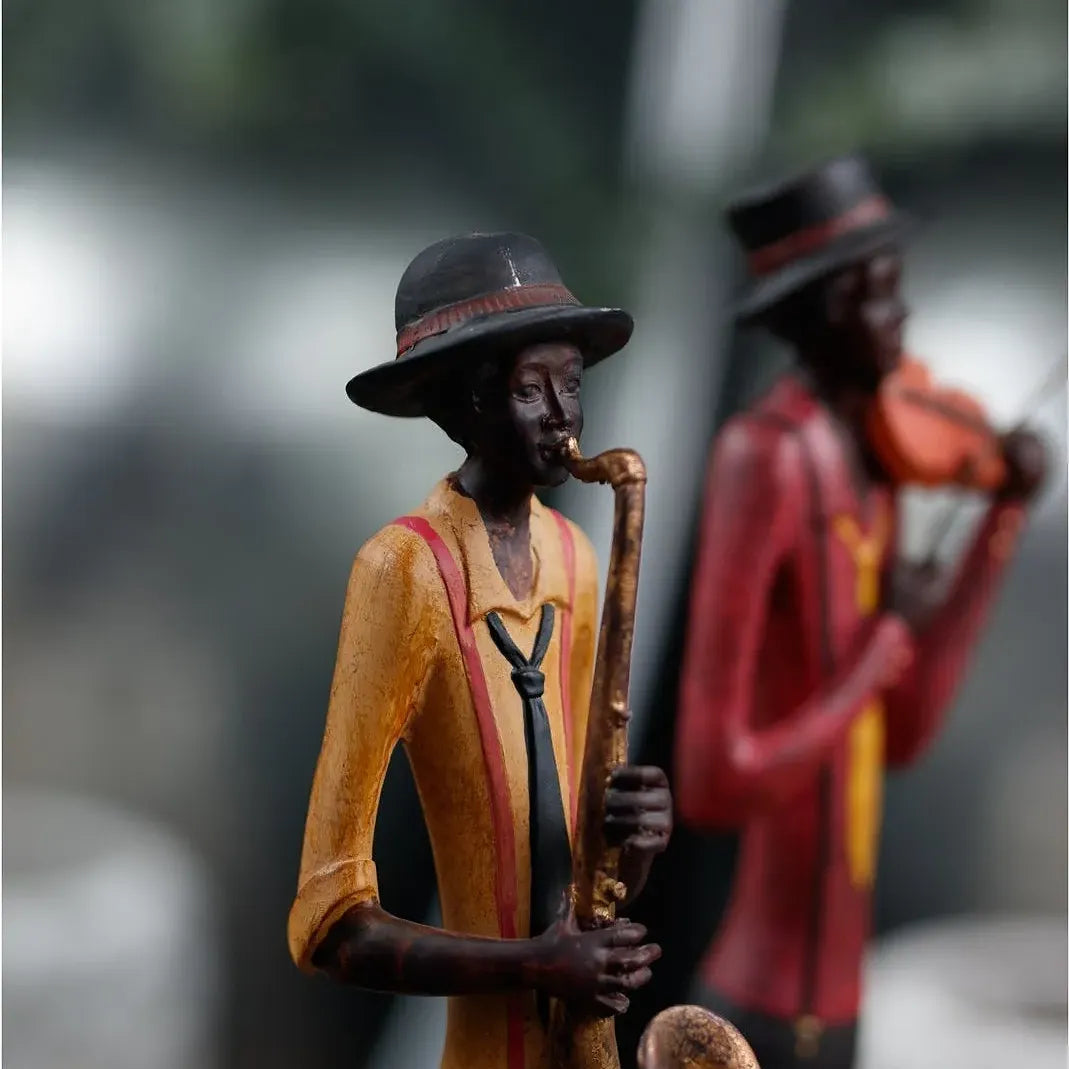 Standing Jazz Band Violinist