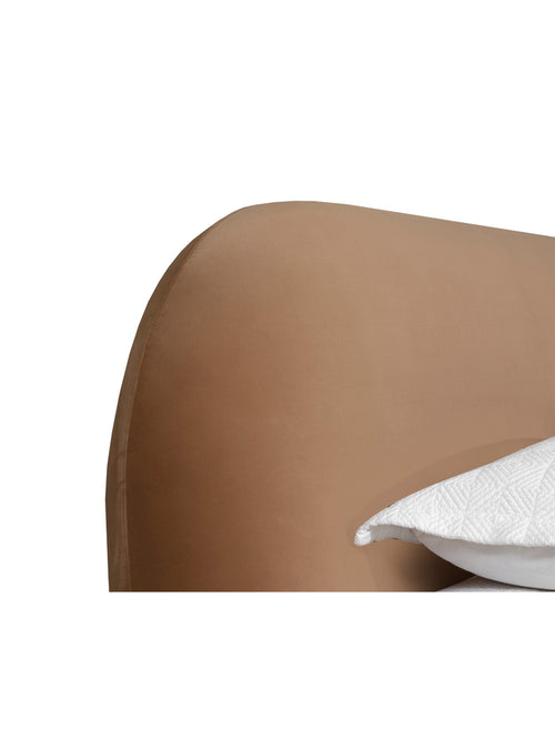 Marin King Bed Camel