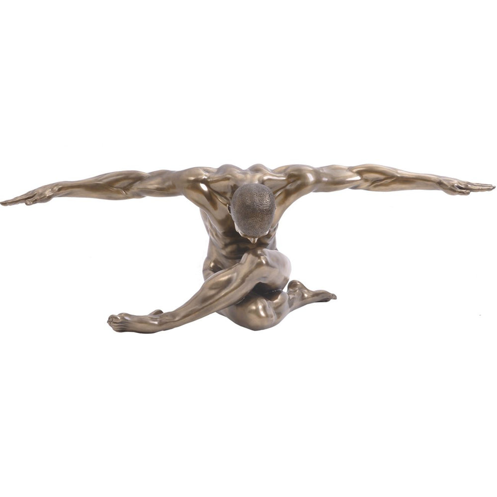 Upscaled Keswick Male Arms Outstretched Sculpture