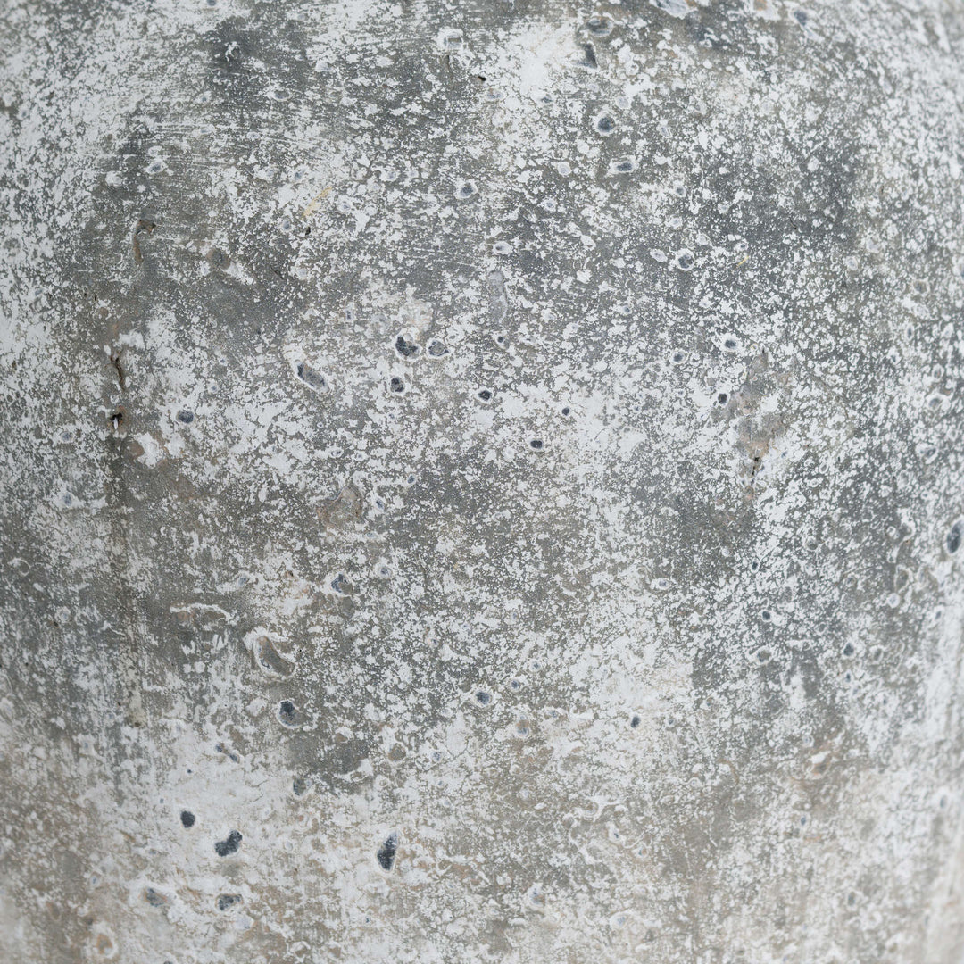 Aged Stone Ceramic Vase by Hill Interiors