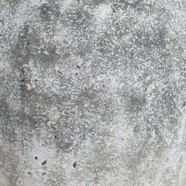 Aged Stone Ceramic Vase by Hill Interiors