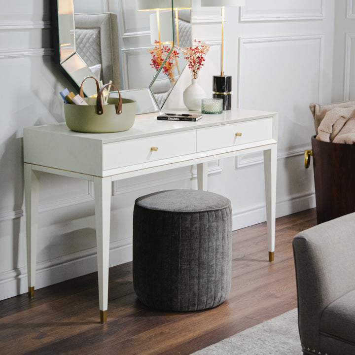 Bex White Dressing Table Roomset