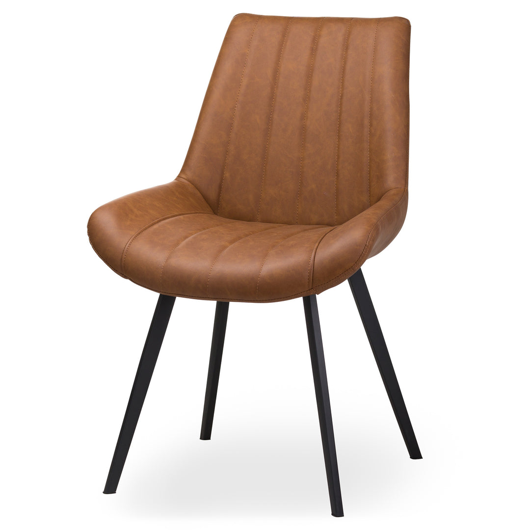 Malmo Tan Dining Chair by Hill Interiors