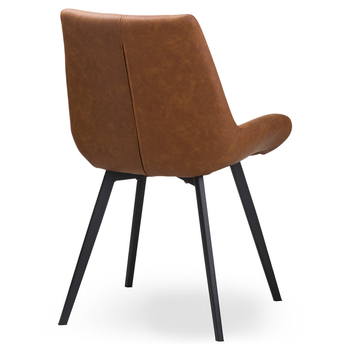 Malmo Tan Dining Chair by Hill Interiors