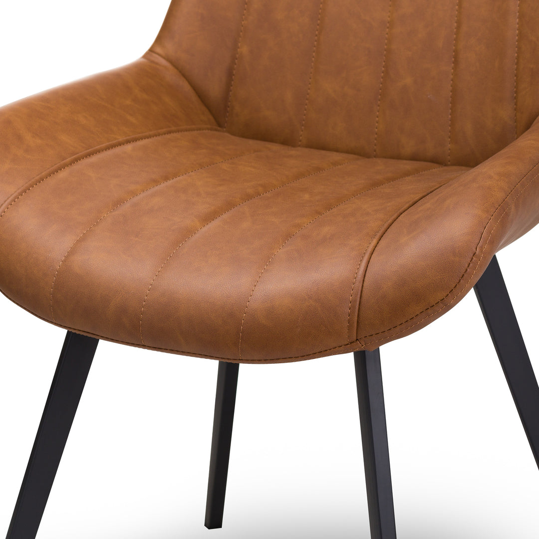 Malmo Tan Dining Chair by Hill Interiors