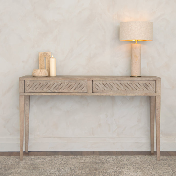 Croft Console Stonewash HL Roomset