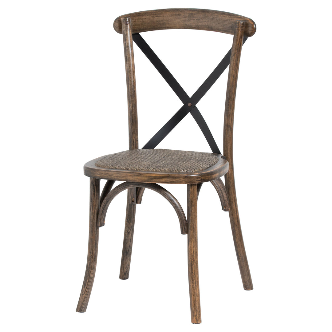 Cross Back Dining Chair by Hill Interiors