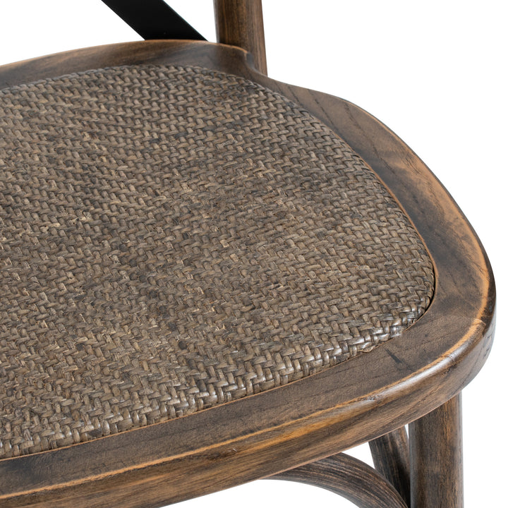 Cross Back Dining Chair by Hill Interiors