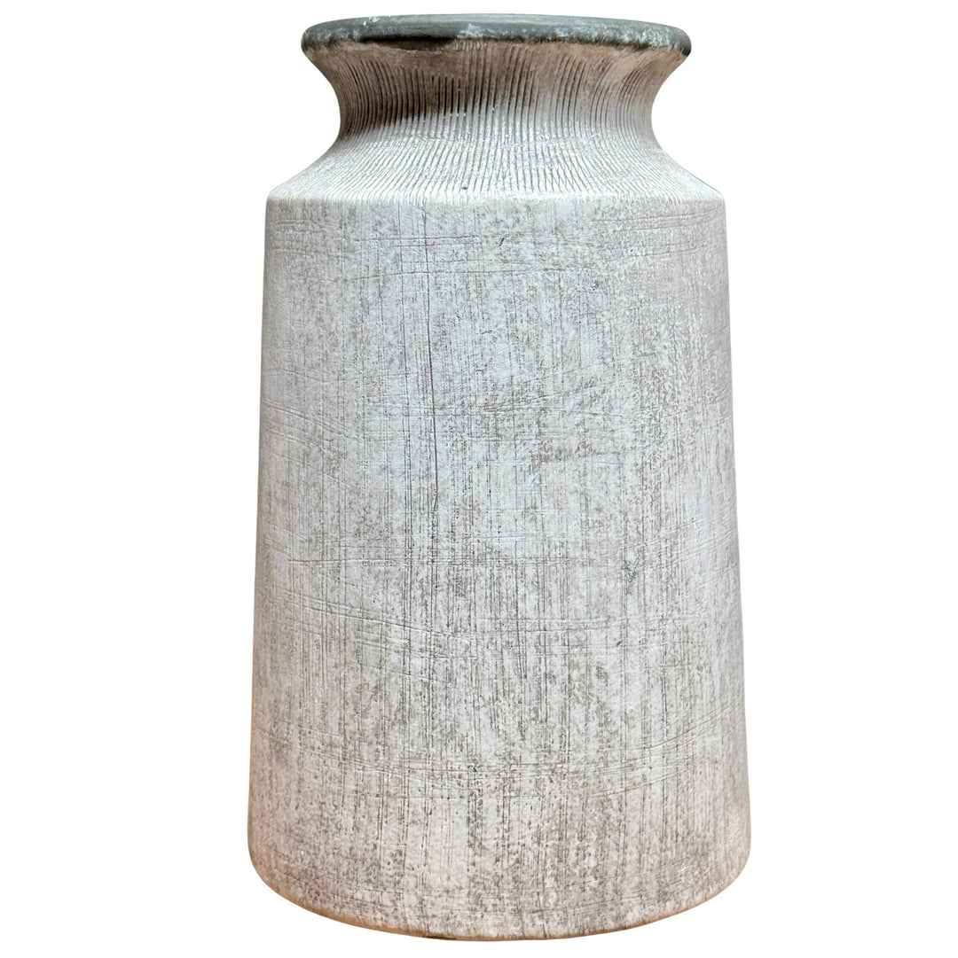 Bloomville Urn Stone Vase by Hill Interiors