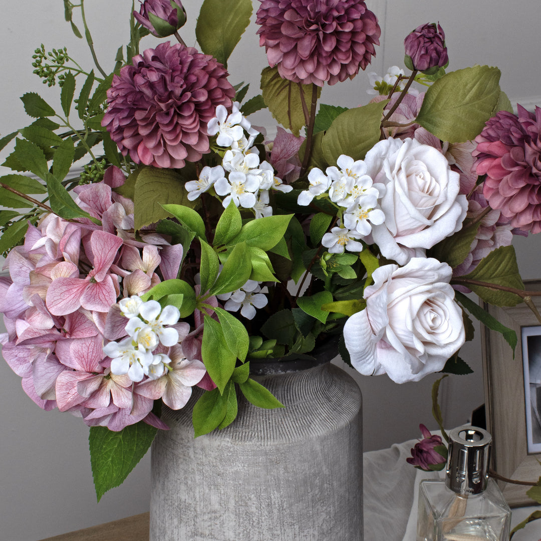 Bloomville Urn Stone Vase by Hill Interiors