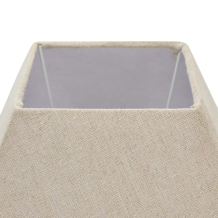 Incia Fluted Wooden Table Lamp by Hill Interiors