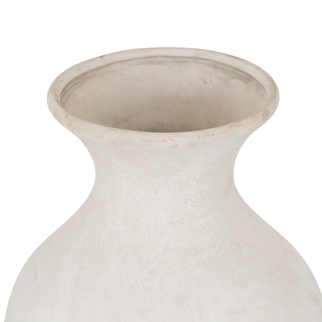 Darcy Ople Stone Vase by Hill Interiors