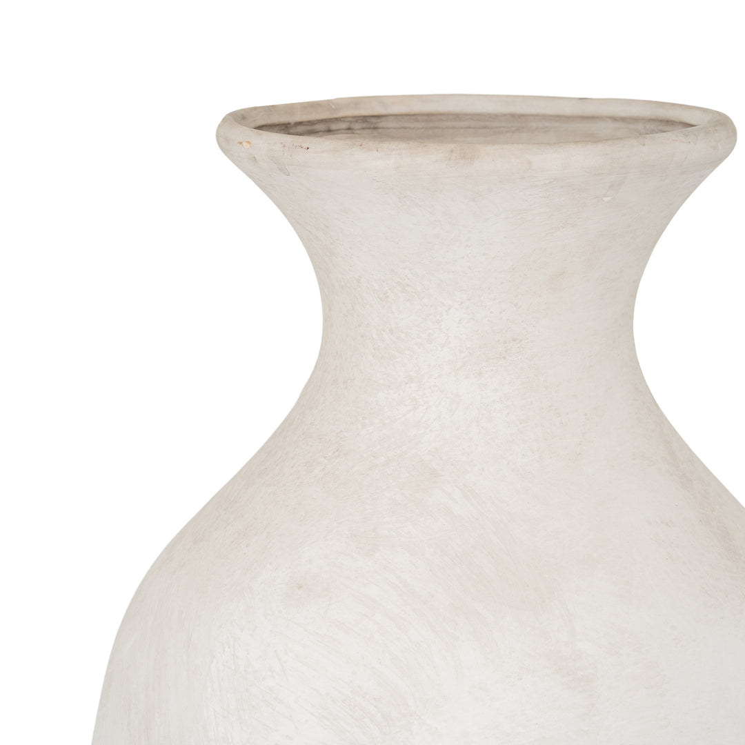 Darcy Ople Stone Vase by Hill Interiors