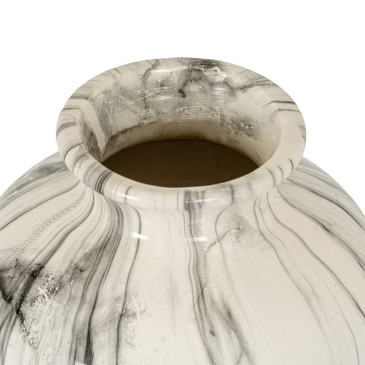 Marble Effect Chours Vase by Hill Interiors