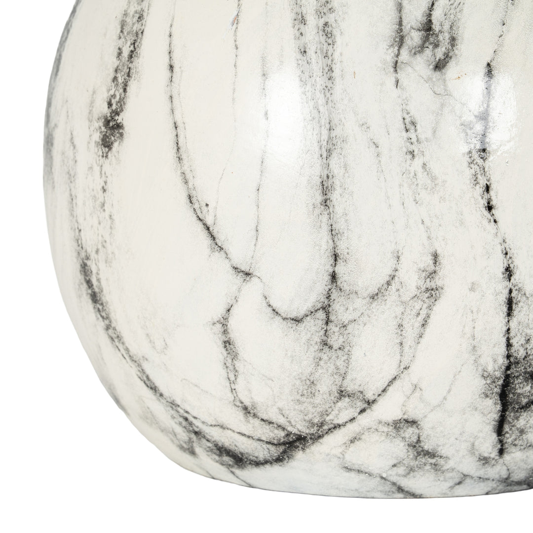 Marble Effect Pudding Vase by Hill Interiors