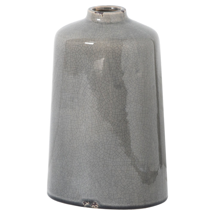 Garda Grey Glazed Liv Vase by Hill Interiors