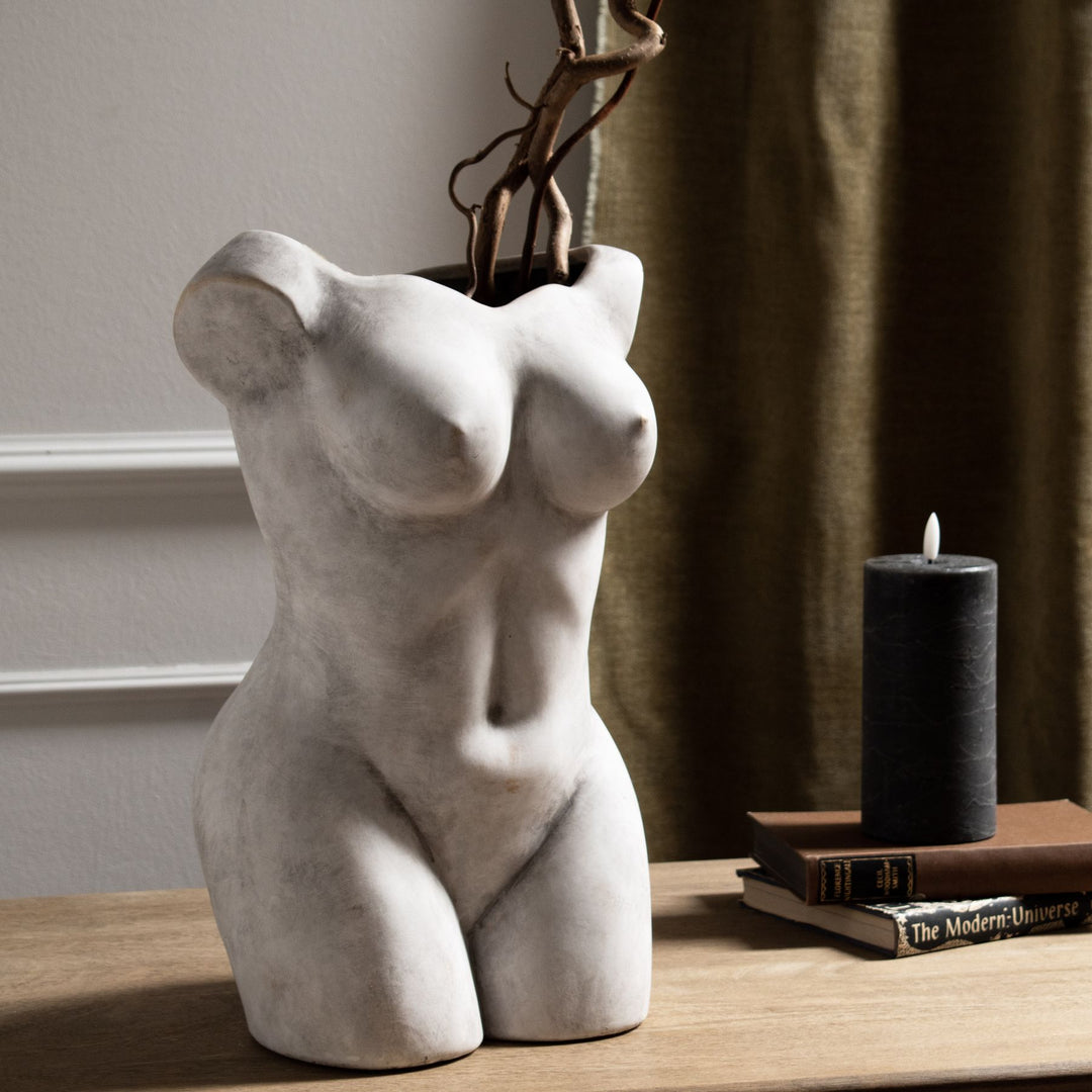 Female Figure Vase by Hill Interiors