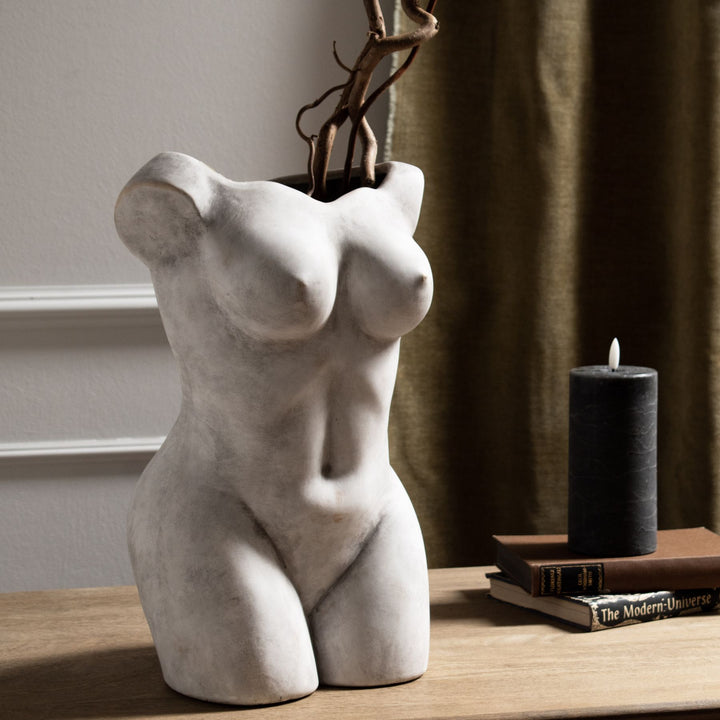 Female Figure Vase by Hill Interiors