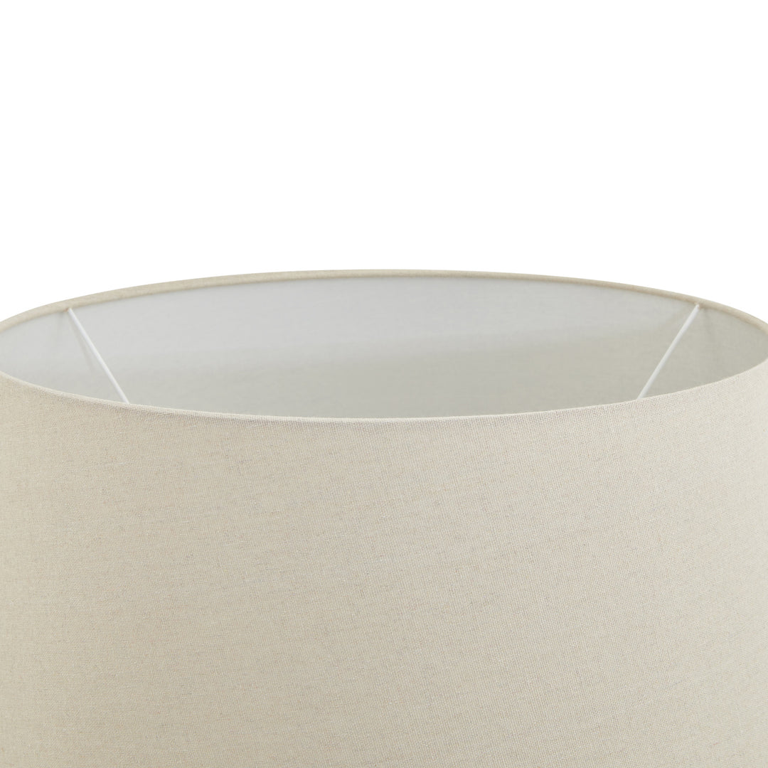 Amalfi Grey Stone Carved Lamp by Hill Interiors
