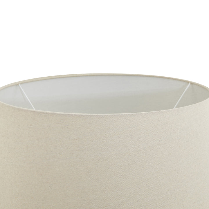 Amalfi Grey Stone Carved Lamp by Hill Interiors