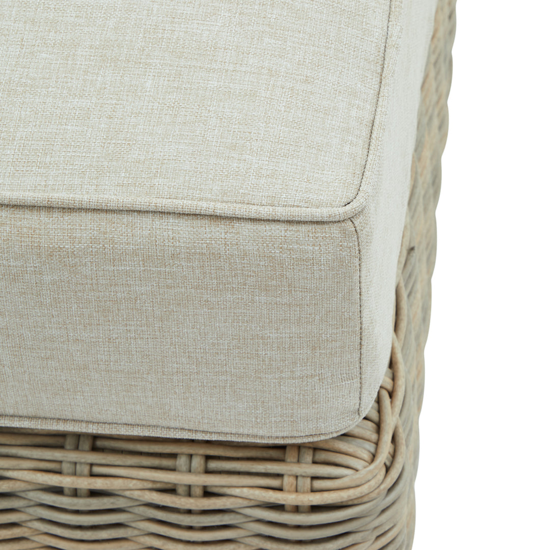 Capri Collection Outdoor Foot Stool by Hill Interiors