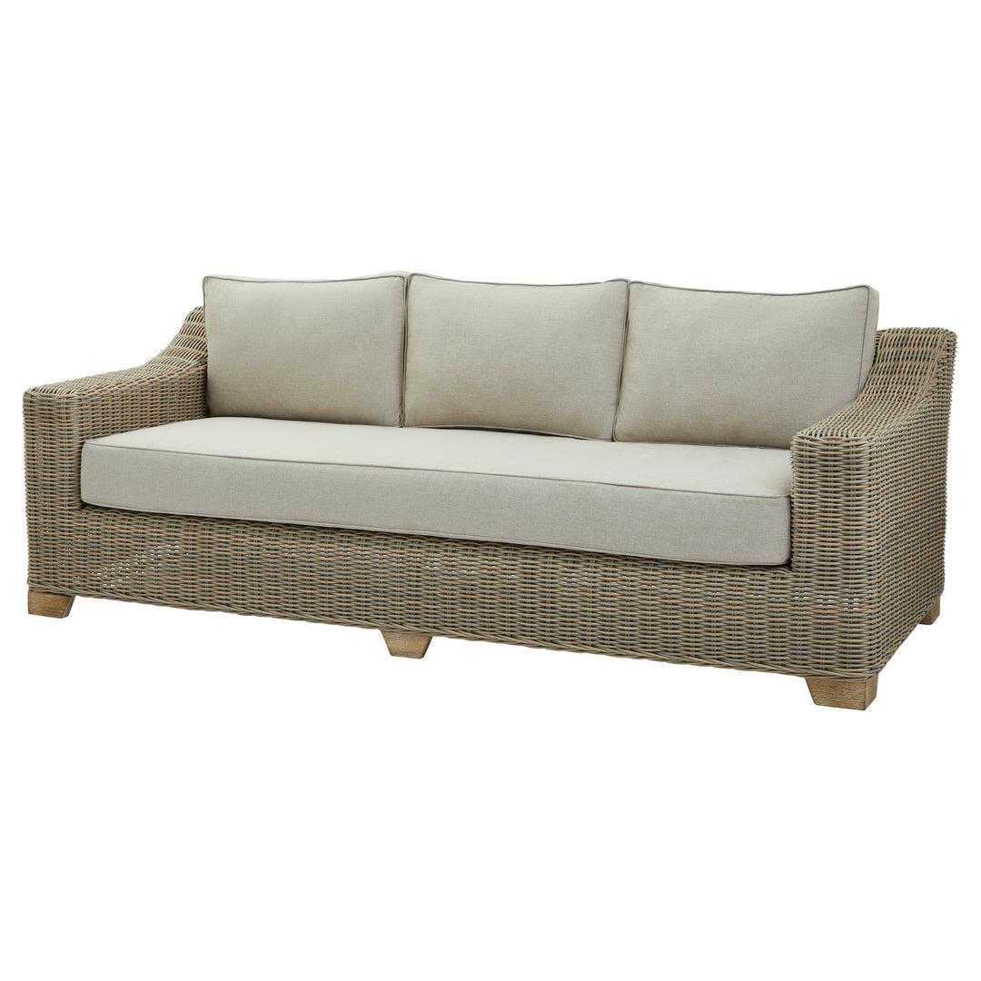 Capri Collection Outdoor Three Seater Sofa by Hill Interiors