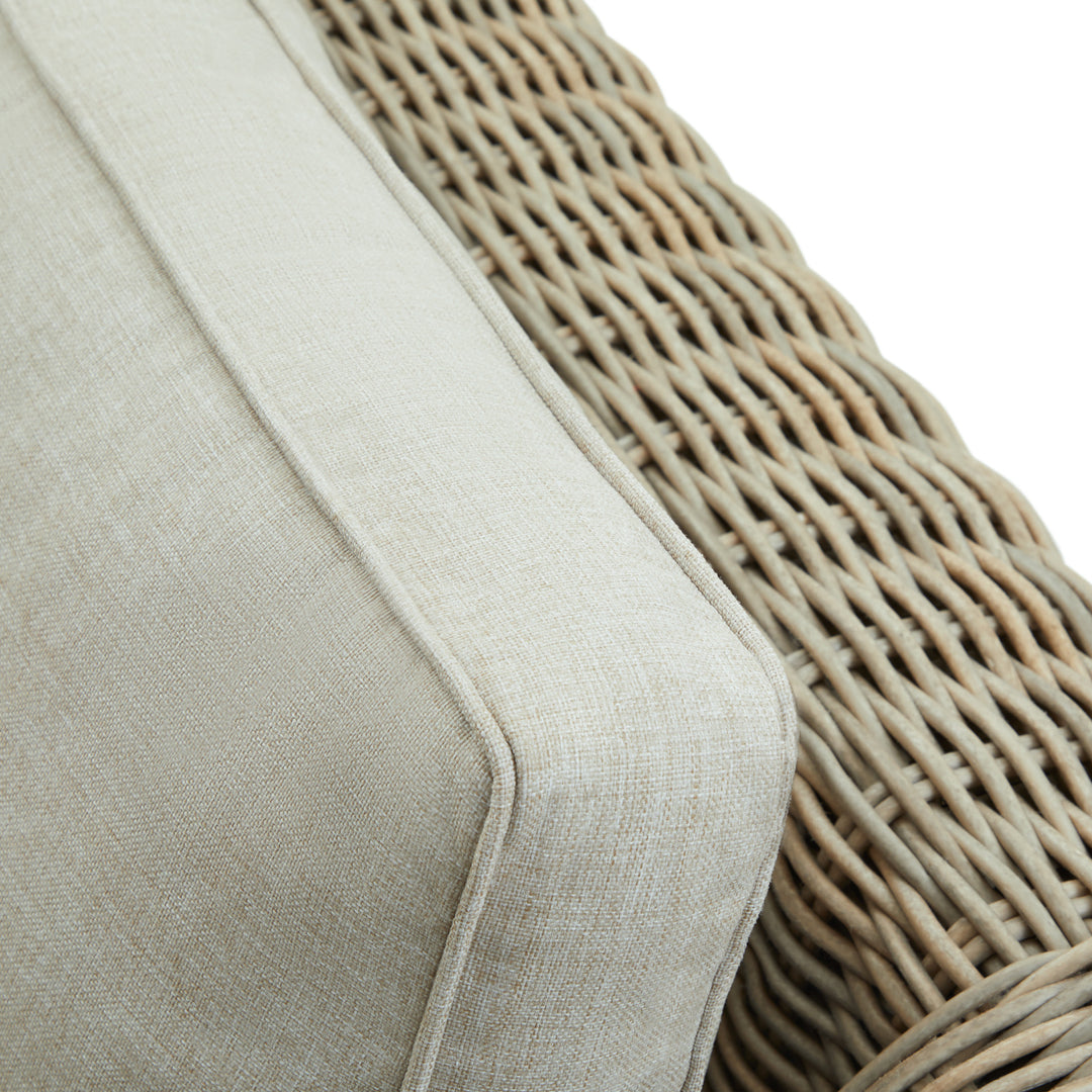 Capri Collection Outdoor Three Seater Sofa by Hill Interiors