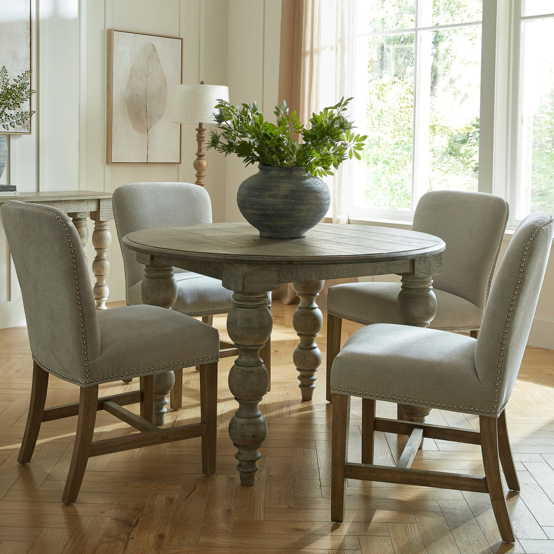 Cobham Grey Dining Chair by Hill Interiors