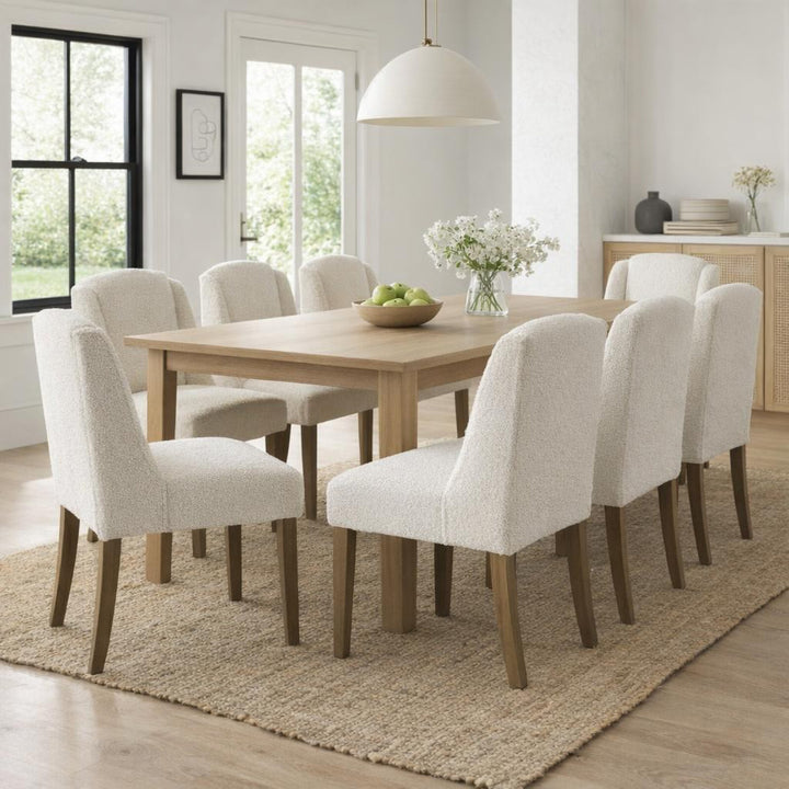 Compton Boucle Dining Chair by Hill Interiors