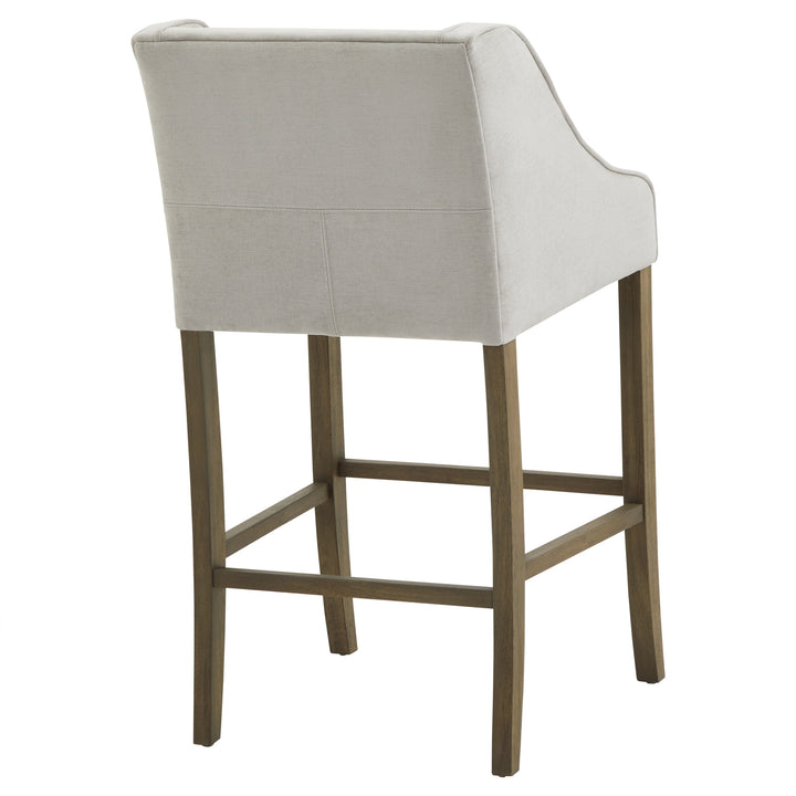 Epsom Grey Bar Stool by Hill Interiors