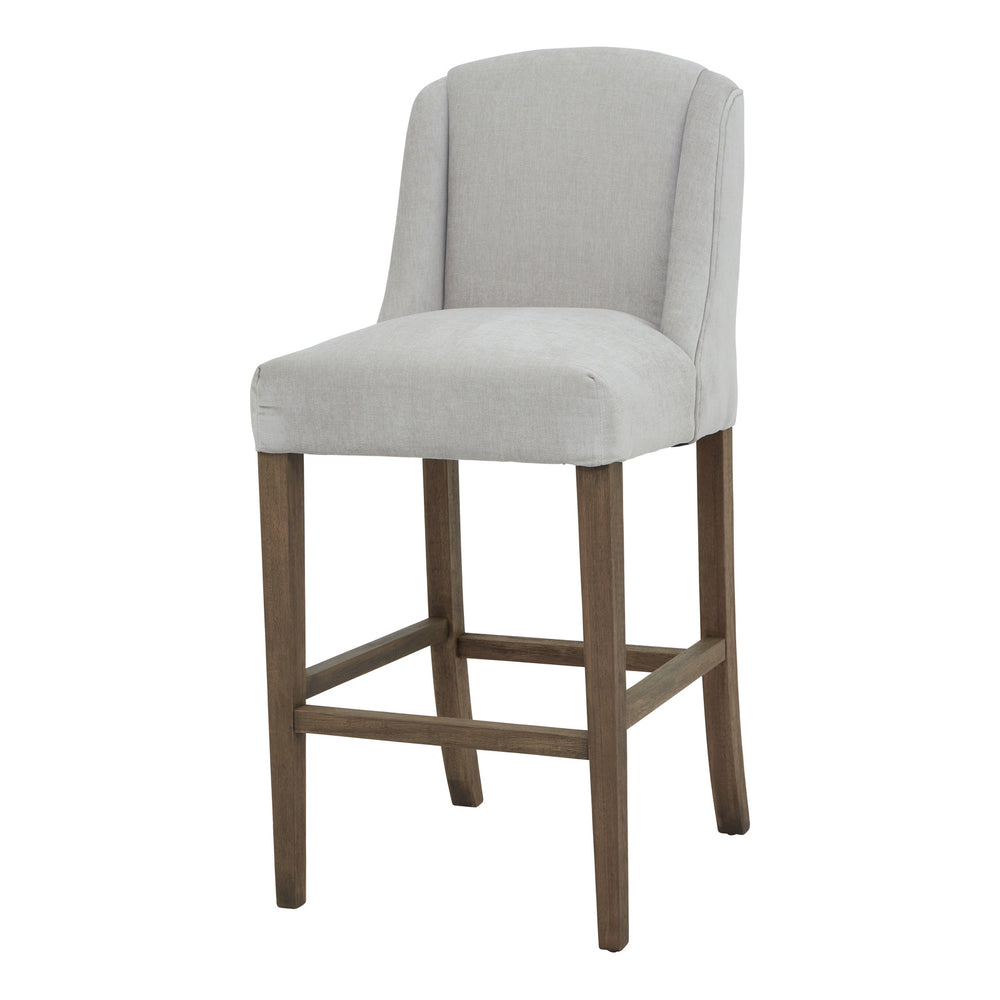 Compton Grey Bar Stool by Hill Interiors