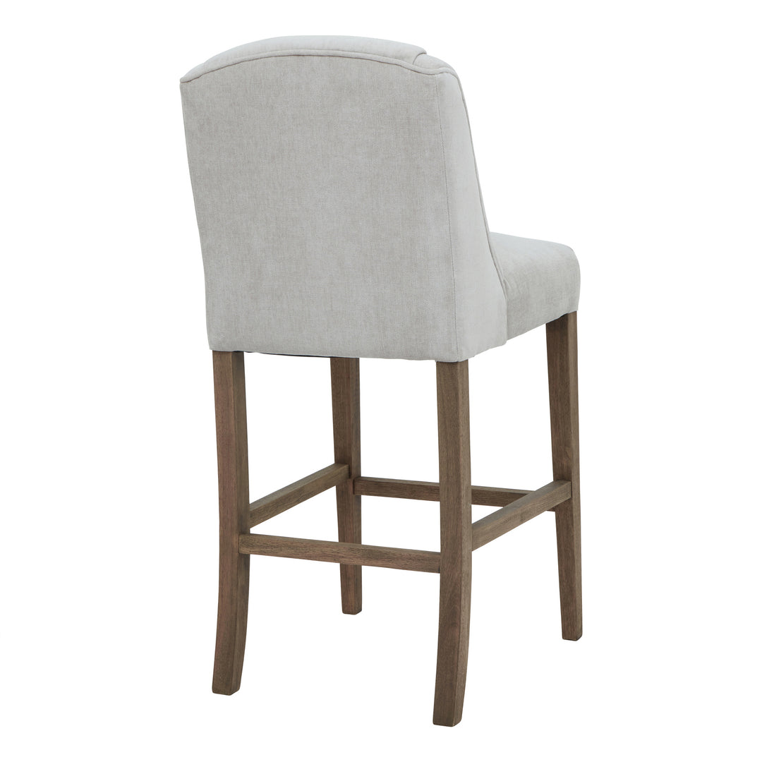 Compton Grey Bar Stool by Hill Interiors