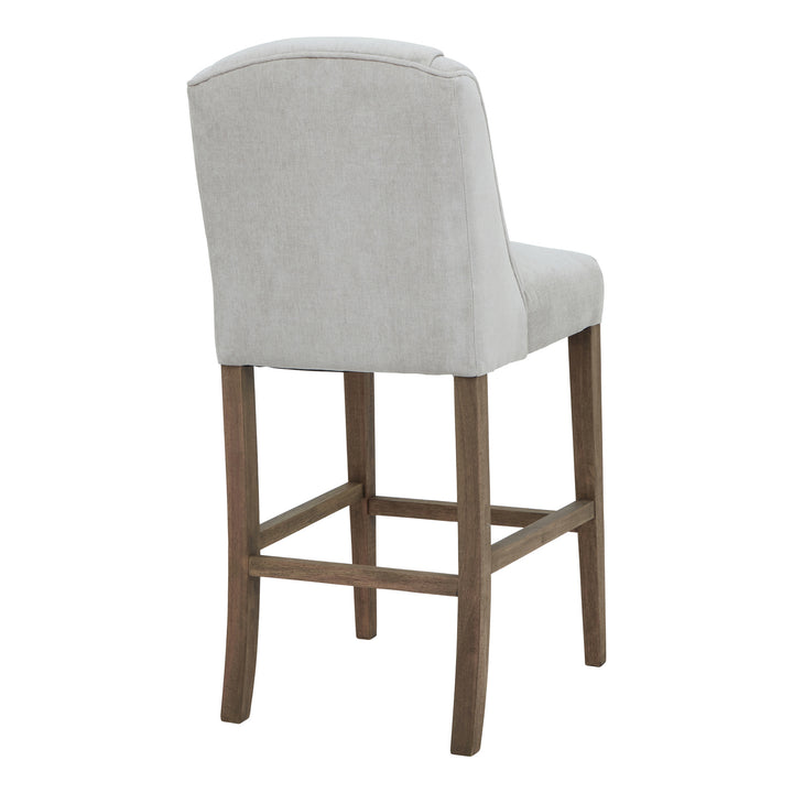 Compton Grey Bar Stool by Hill Interiors
