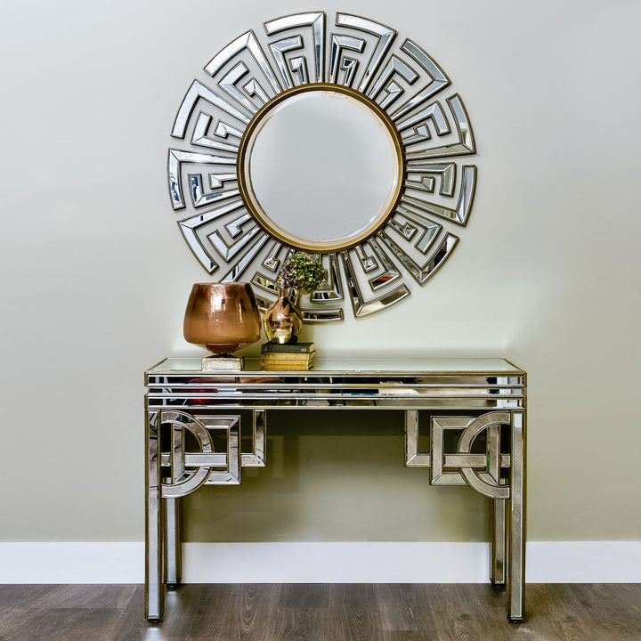 Claridge Deco Round Mirror