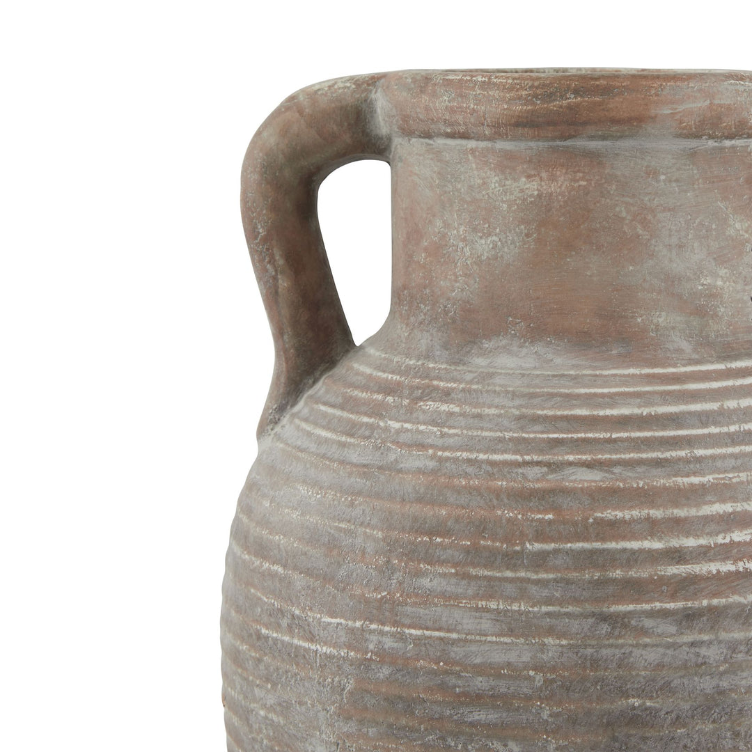 Siena Large Brown Amphora Pot by Hill Interiors