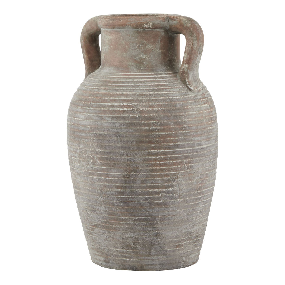 Siena Large Brown Amphora Pot by Hill Interiors