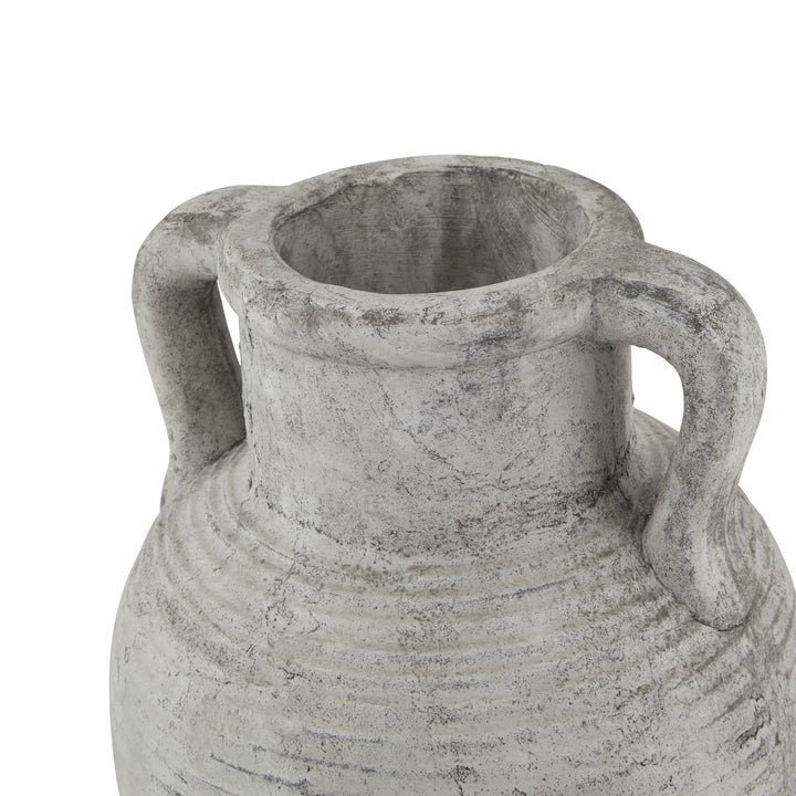 Athena Stone Large Amphora Pot by Hill Interiors