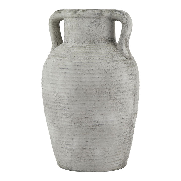 Athena Stone Large Amphora Pot by Hill Interiors