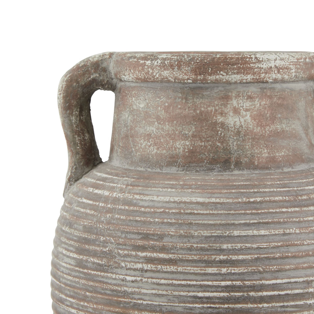 Siena Brown Amphora Pot by Hill Interiors