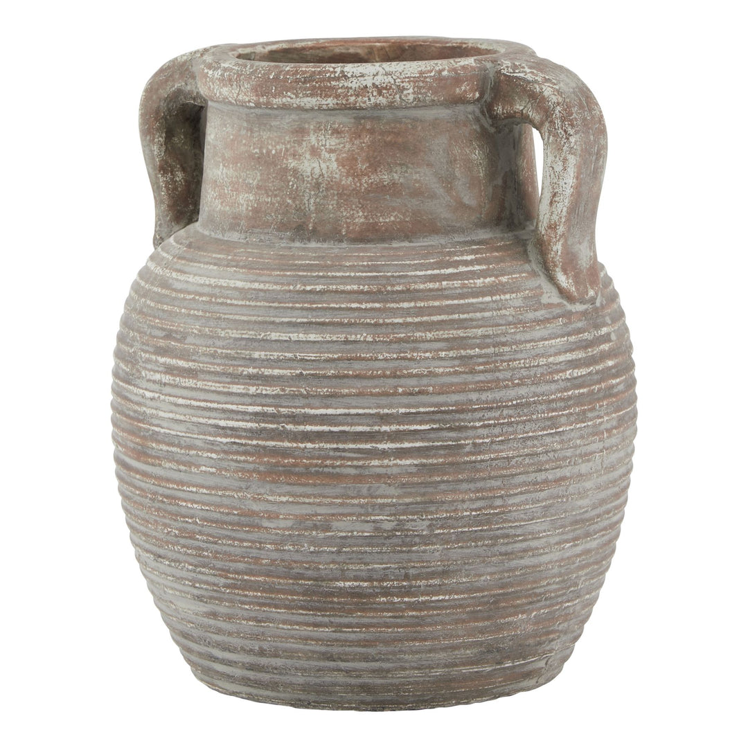 Siena Brown Amphora Pot by Hill Interiors