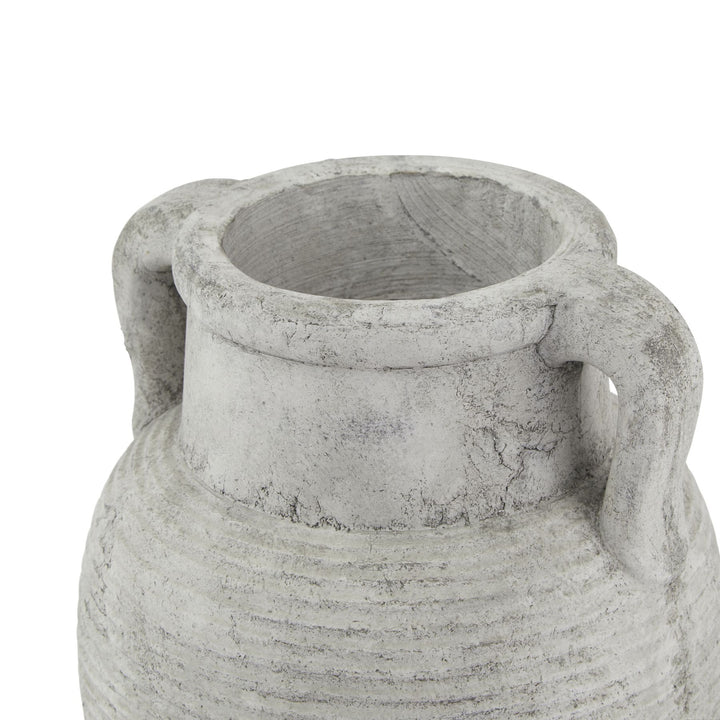 Athena Stone Amphora Pot by Hill Interiors