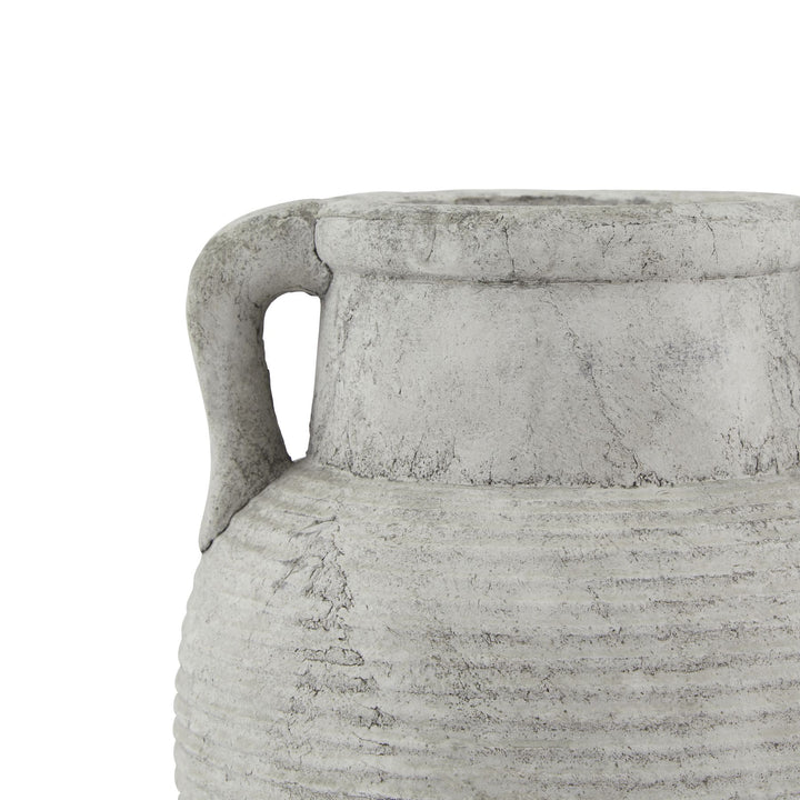 Athena Stone Amphora Pot by Hill Interiors