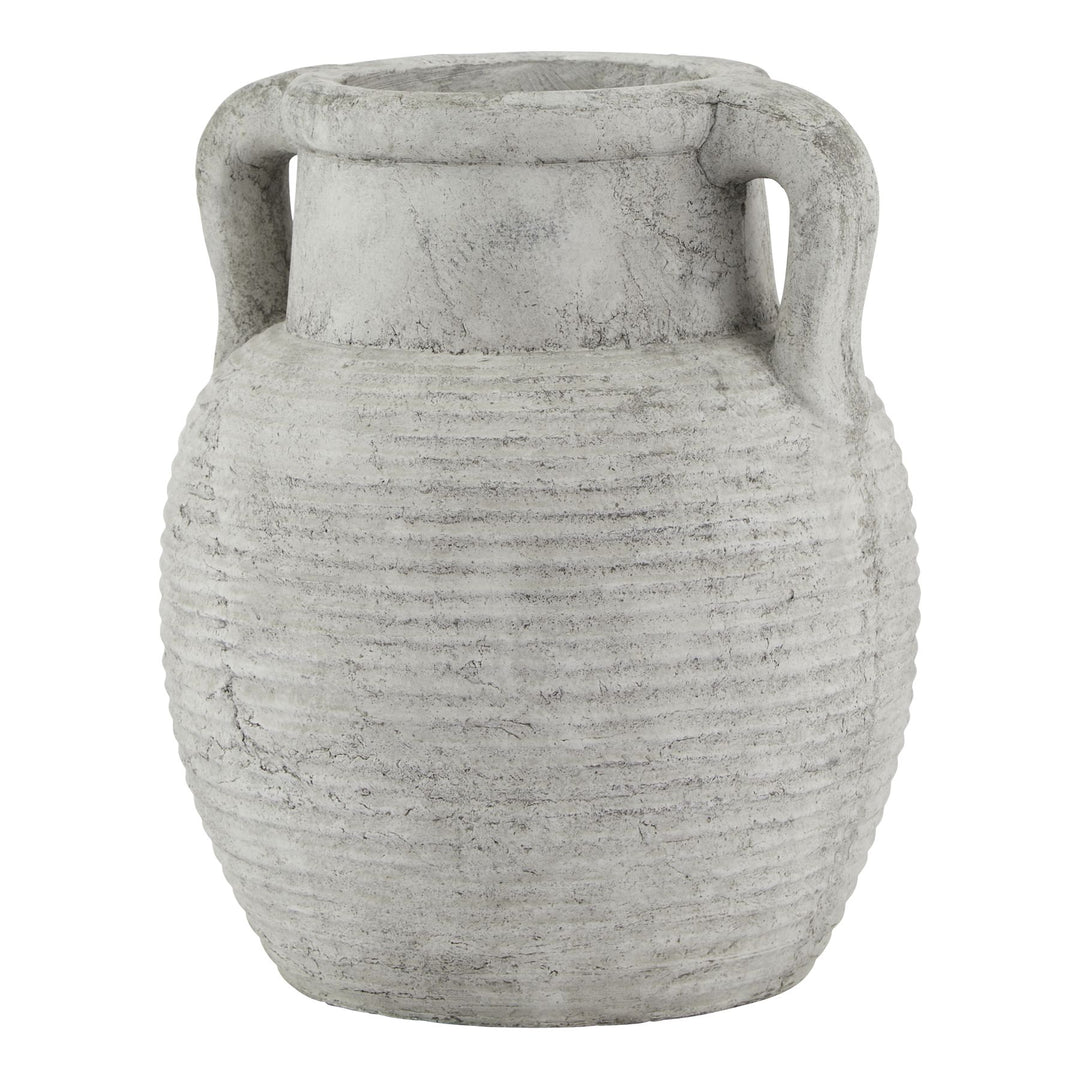 Athena Stone Amphora Pot by Hill Interiors